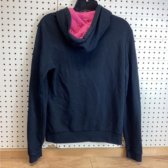 Puma Women's m Pink Speed Cat Long Sleeve Black zip up Pullover Sweatshirt - Picture 2 of 4